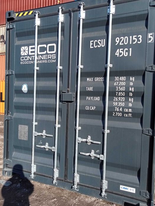 !Kontener morski 40'HC ONE WAY cena 10 900 zł netto, Wrocław