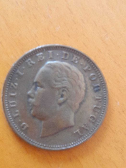 Moeda de XX Réis (20 Reis) de 1883 COBRE