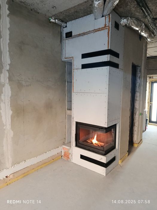 Монтаж каміна, буржуйки, печей! Камін під ключ! Установка каміна.