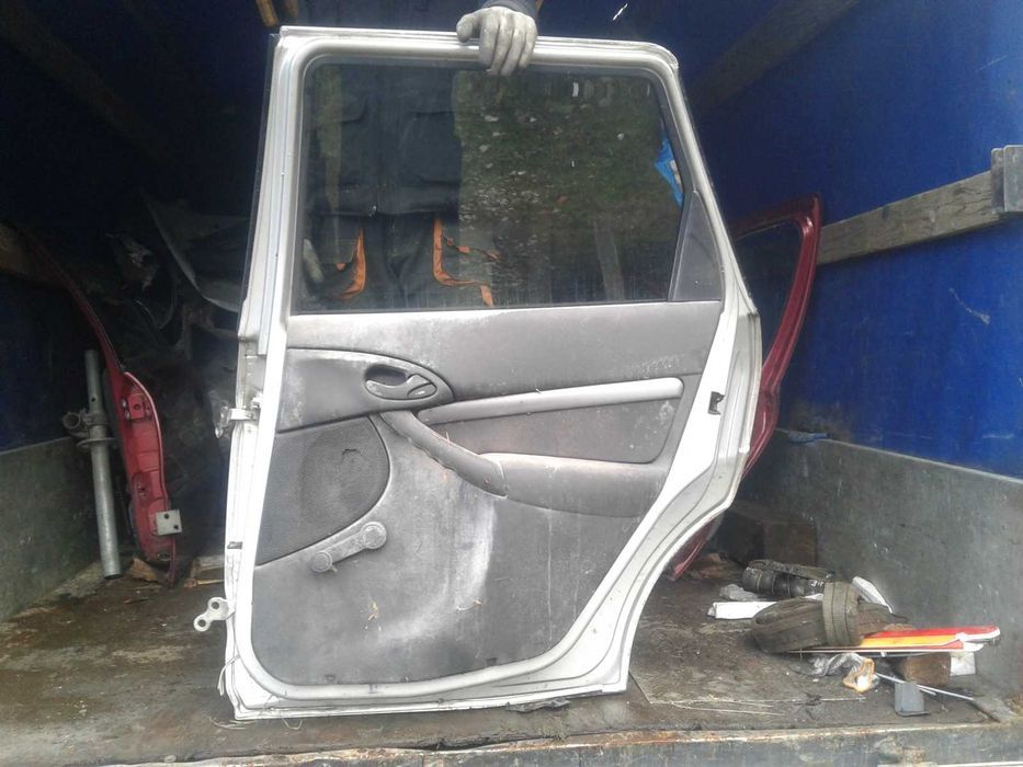 Drzwi Szyba Zamek Podnośnik Ford Focus MK1 Lewy Tył Lewe Tylne Prawe