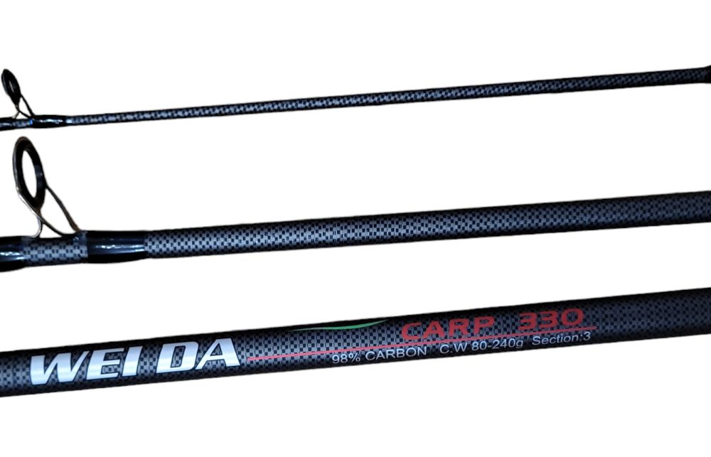 Карповик карбон Weida Carp 3.3 3.6 та 3.9м 80-240g: 640 грн ...