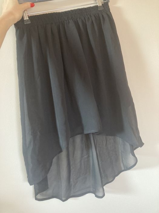 Spódnica szyfonowa Reserved czarna