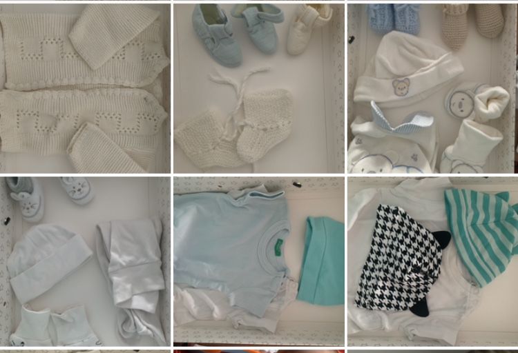 Roupa de bebé menino