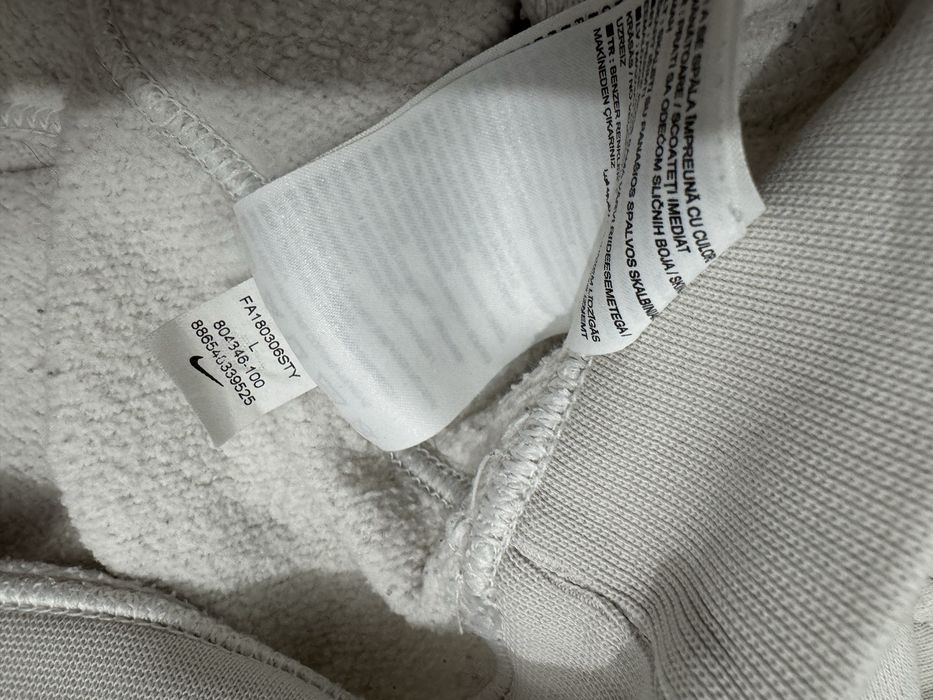 Худі Nike swooh. Біле жовте та вітровка тнф