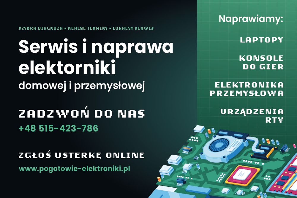Serwis elektroniki - Pogotowie elektroniki