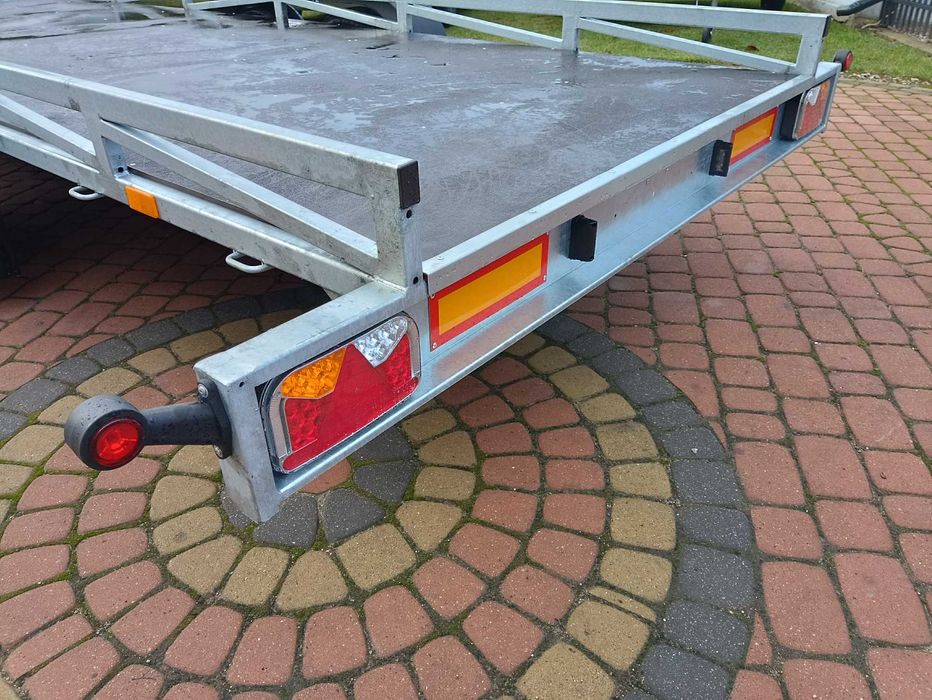 Przyczepa - Platforma - Producent - 4,5m x 1,5m, 2osie, NOWA