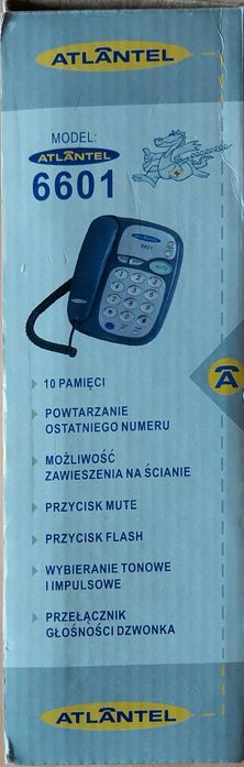 Telefon stacjonarny Atlantel 6601, stan b.dobry