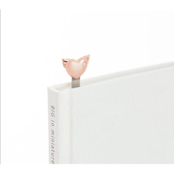 Zakładka do książki serce Metalmorphose ,48x138 mm