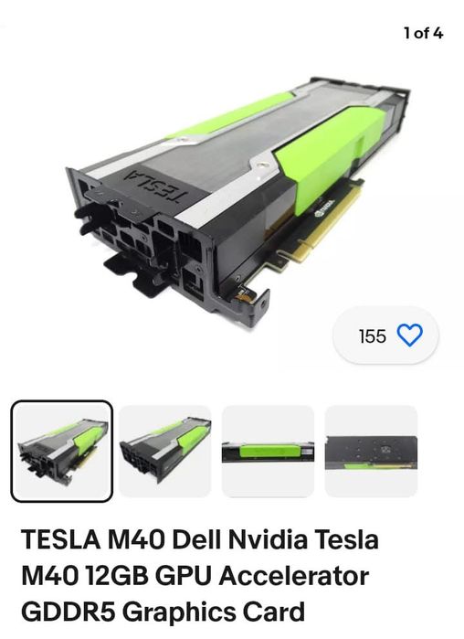 Nvidia Tesla M40 12GB, nowa