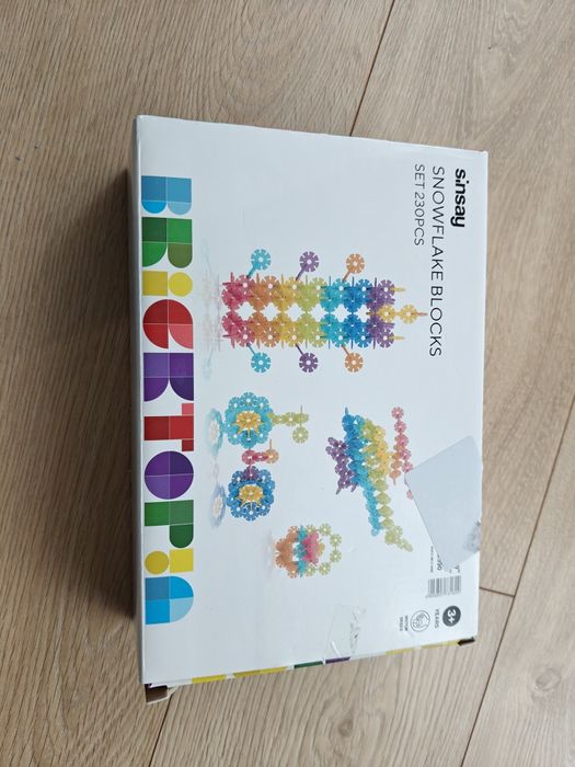 Klocki płatki śniegu