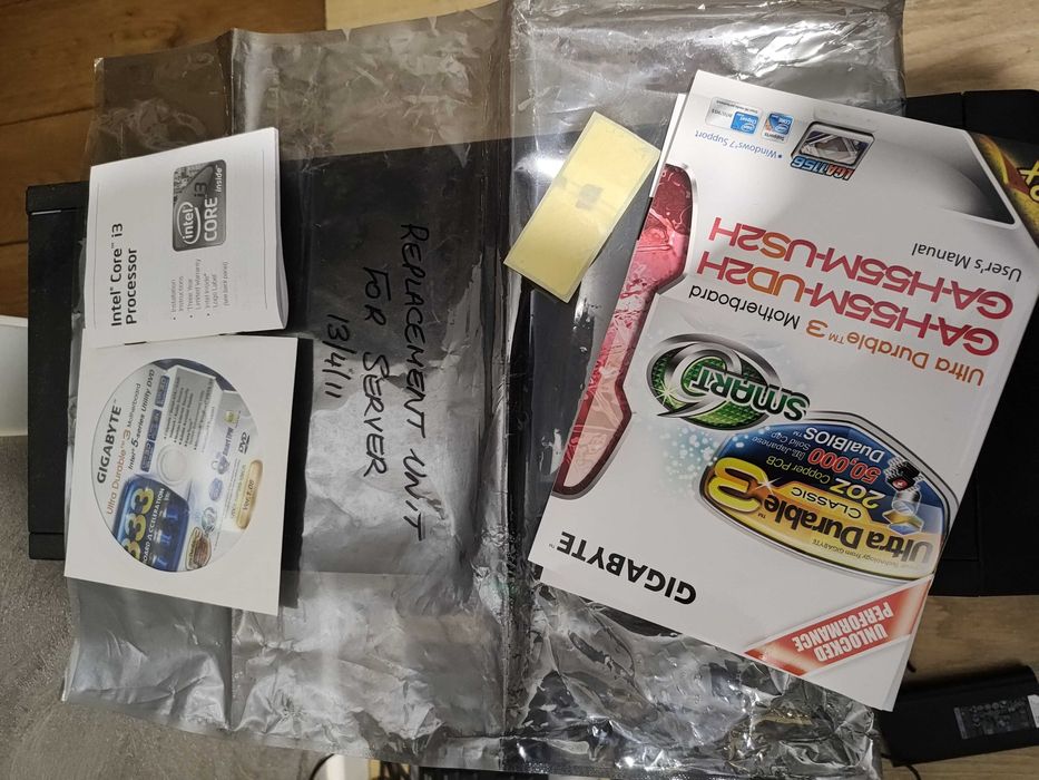 Windows server 2003 - LINUX core i3, 2xHDD RAID ładowarki do laptopa