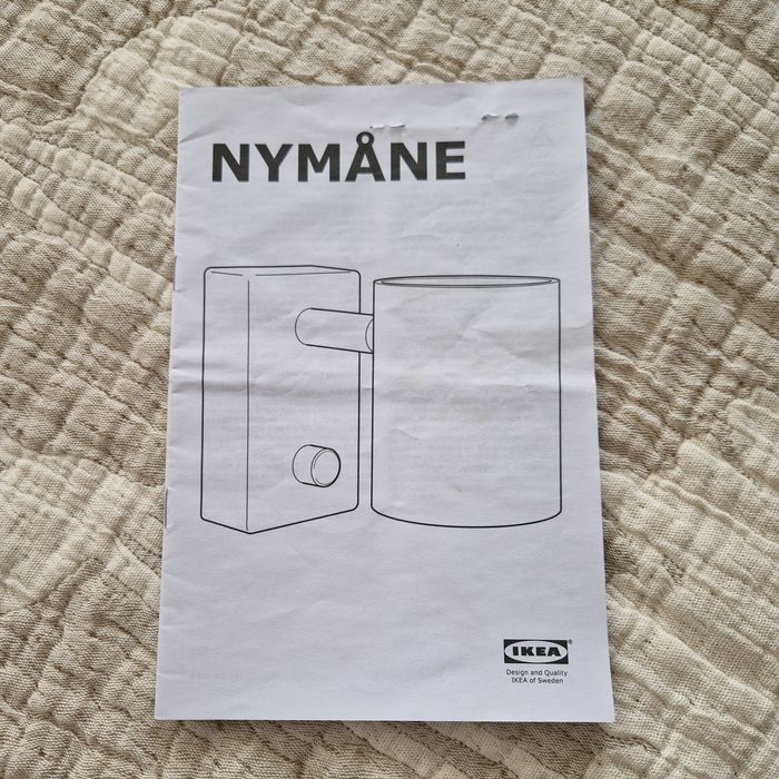 2 kinkiety NYMANE z Ikea