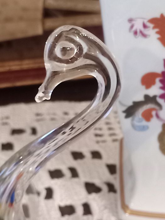 Cisne antigo em vidro Murano