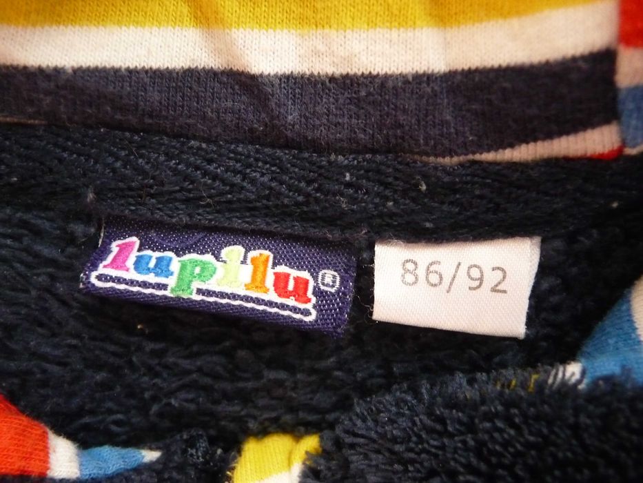 Ciepła bluza chłopięca firmy Lupilu rozm. 86/92