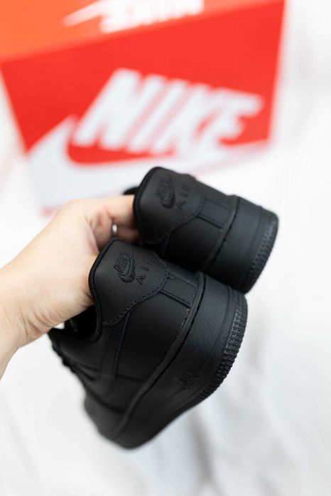 Кросівки Nike Air Force Black Premium Кроссовки Найк Форс (36-45)
