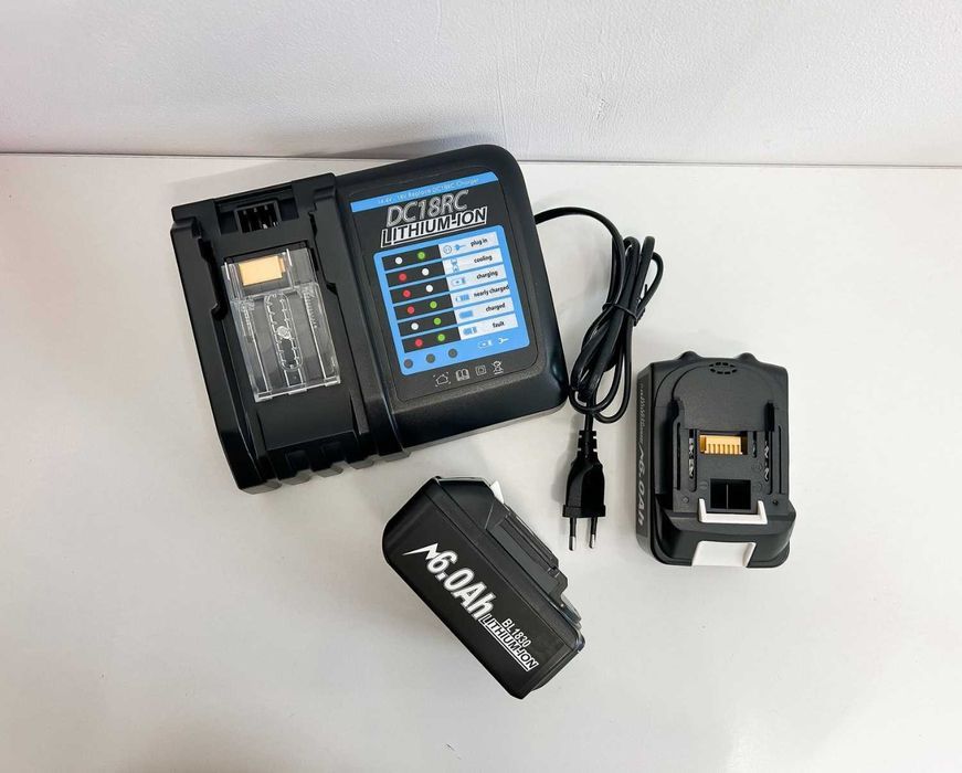 Zestaw 2x Akumulator bateria do MAKITA BL1850 18V 6,0Ah + ŁADOWARKA