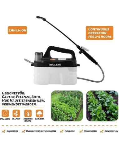 WECLEAN Elektryczny opryskiwacz ciśnieniowy prace ogrodowe i inne nowy