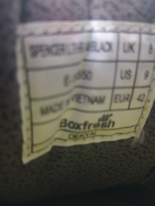 Buty Boxfresh E-15550 EUR 42 US 9 UK 8