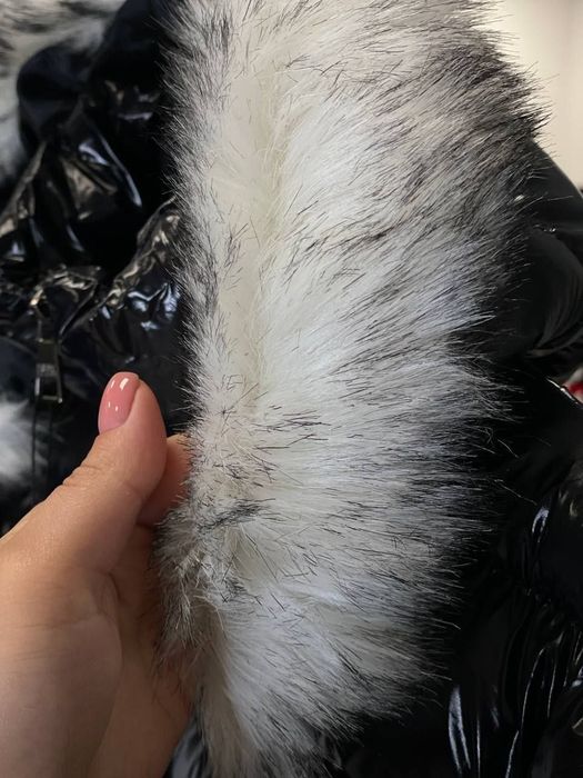 РАСПРОДАЖА!Новая куртка для женщин лаковая черная Karl Lagerfeld S M