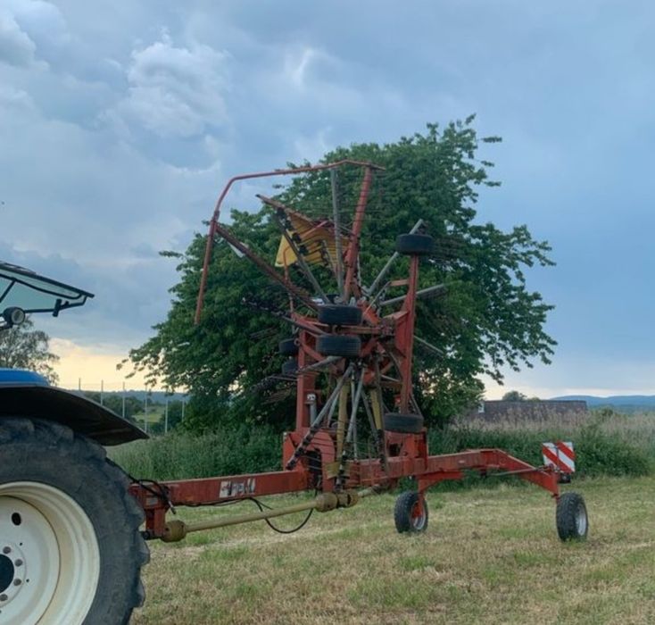 Zgrabiarka Fella ts 1601 1602 uszkodzona