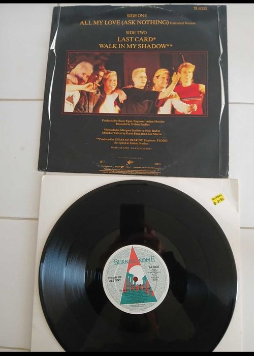 Spear Of Destiny - All My Love (Ask Nothing)  12"