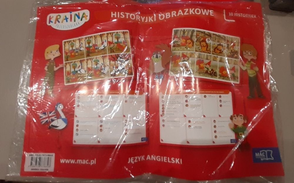 Kraina przedszkolaka historyjki obrazkowe