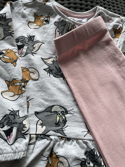 Komplet sukienka i legginsy 86