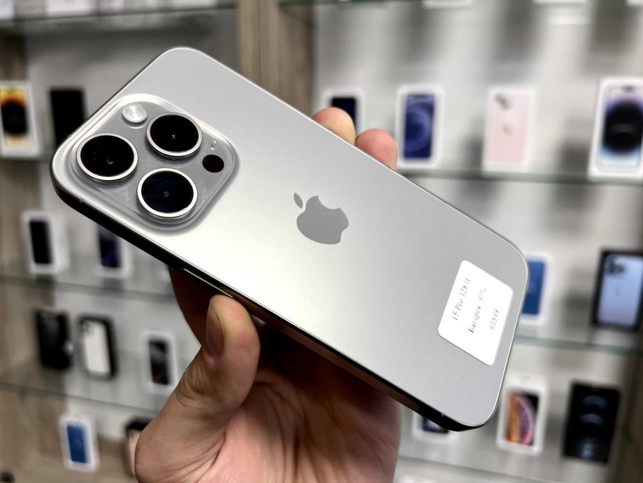 iPhone 15 Pro 128 та 256 GB Neverlock _ Гарантія _ Магазин_Всі кольори