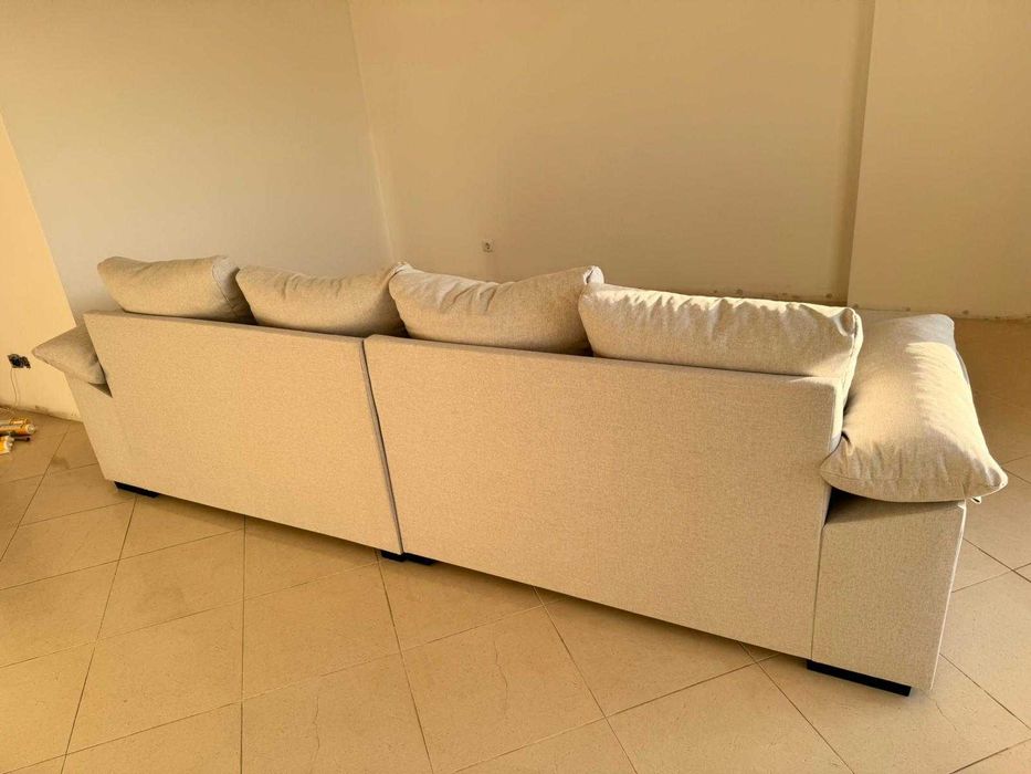 Sofá NOVO com dupla chaise longue (com fatura)