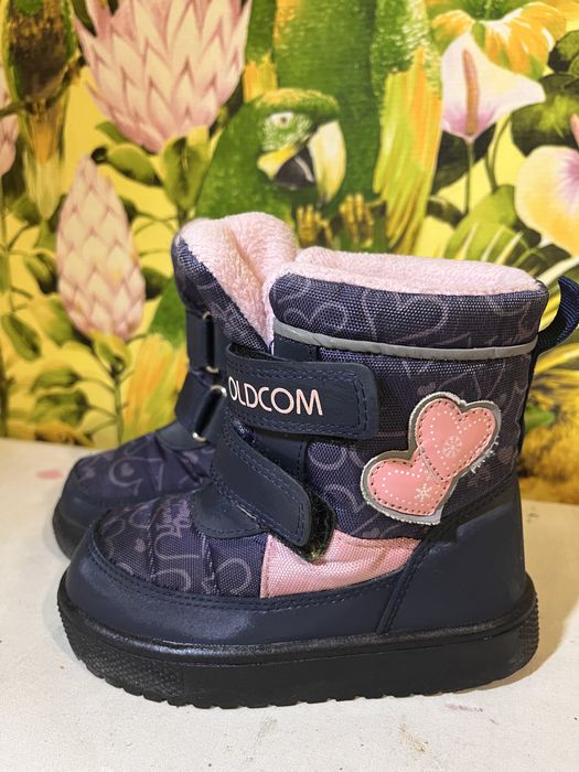 Зимові чоботи на дівчинку 25р