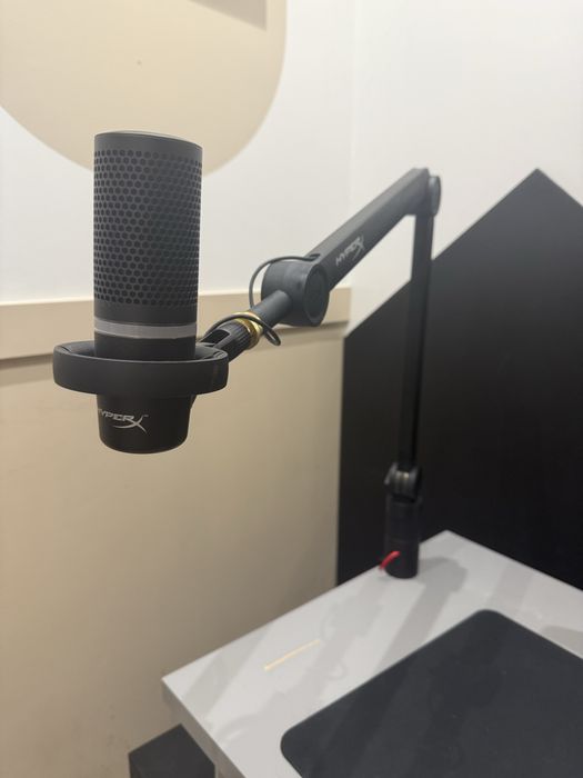 Mikrofon HYPERX DuoCast + Ramię mikrofonowe HYPERX Caster