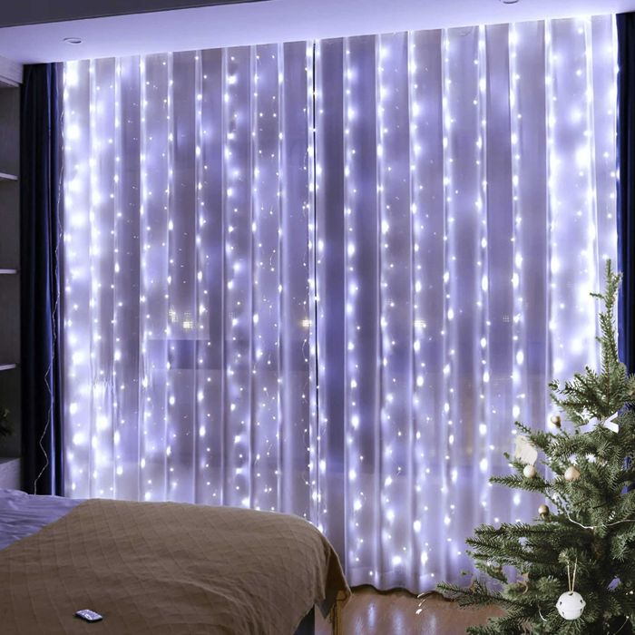 Kurtyna  świetlna - 3m x 1m biały zimny