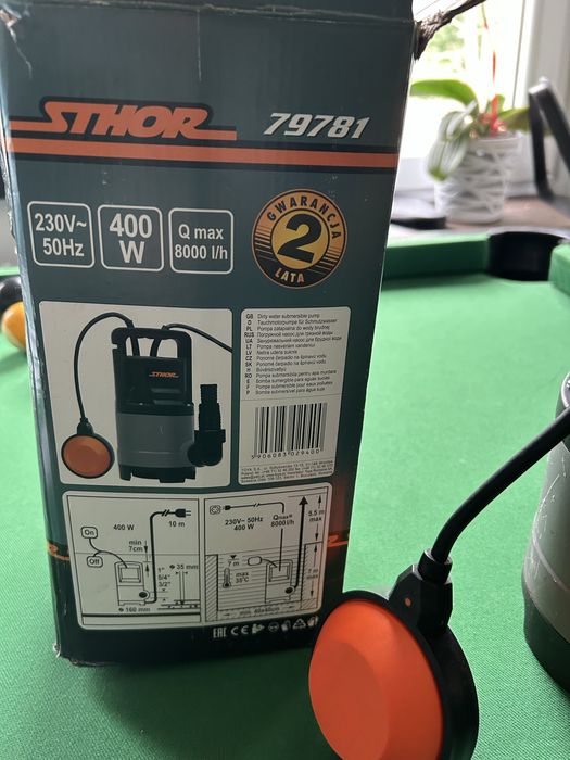 Pompa zanurzeniowa głębinowa NOWA 400W