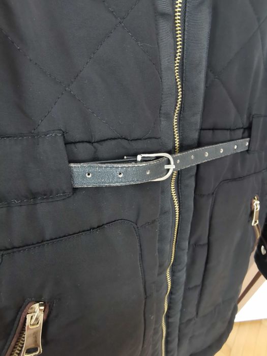 Kurtka z futerkiem pod spodem, Stradivarius, rozmiar s