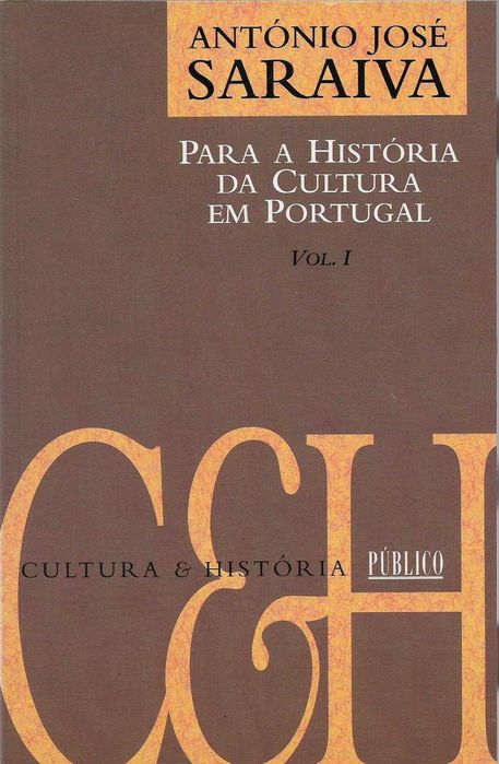 António José Saraiva - - - Cultura e História  - - - - - 9 X Livros