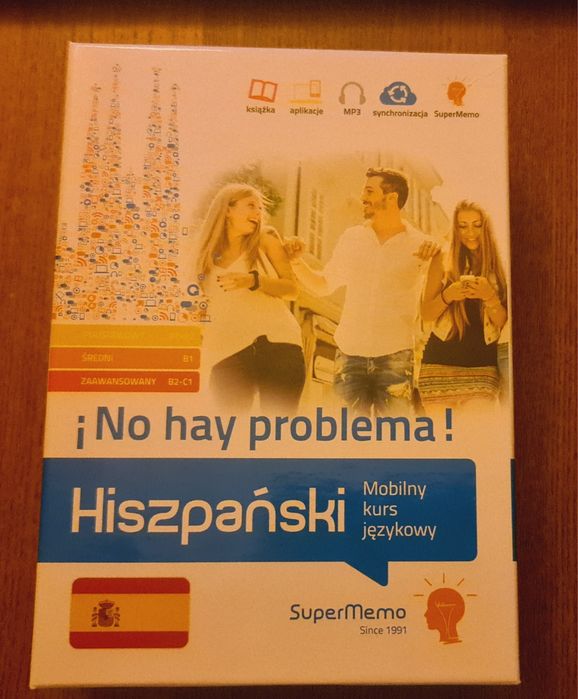 Hiszpański A1-C1 Książki do kursu językowego Super Memo