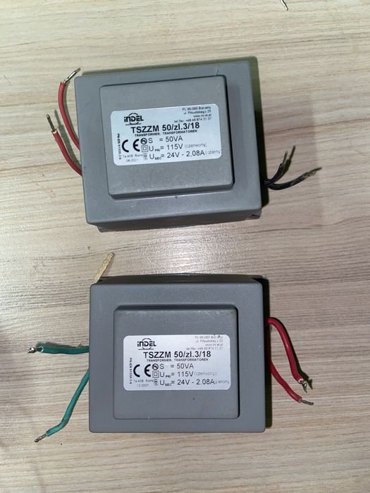 Transf. Indel  TSZZM 50/zl.3/18 115V/24V *nowe*