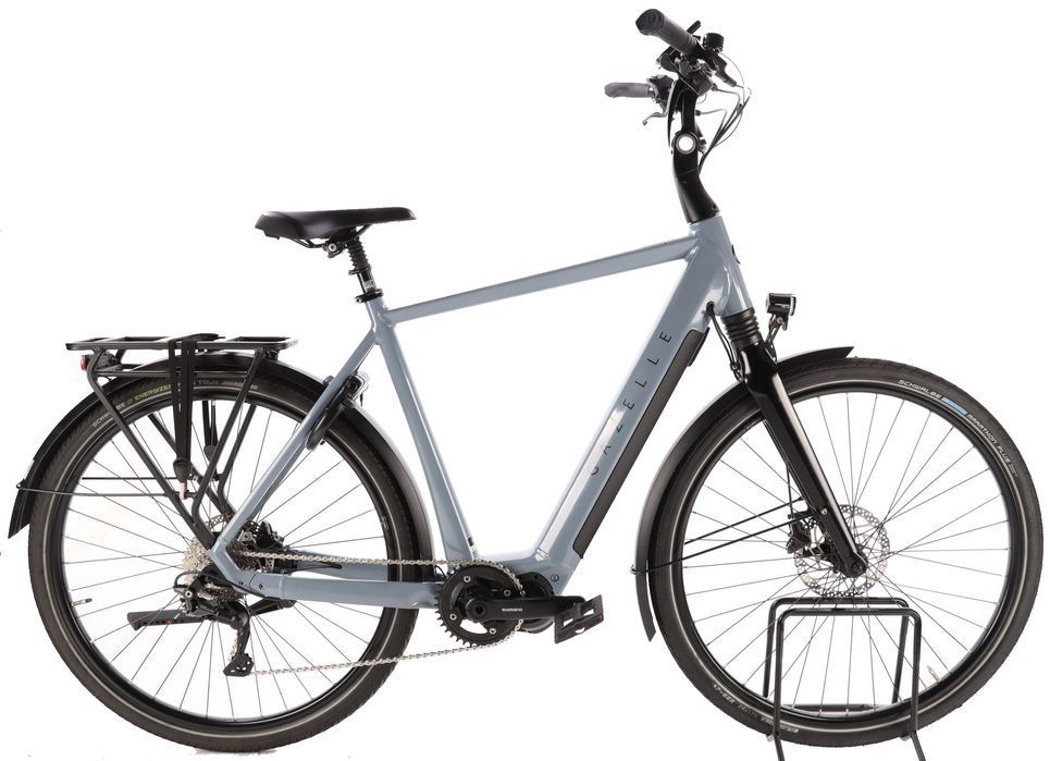 Rower elektryczny męski Gazelle Chamonix T10 57 cm (L) Shimano