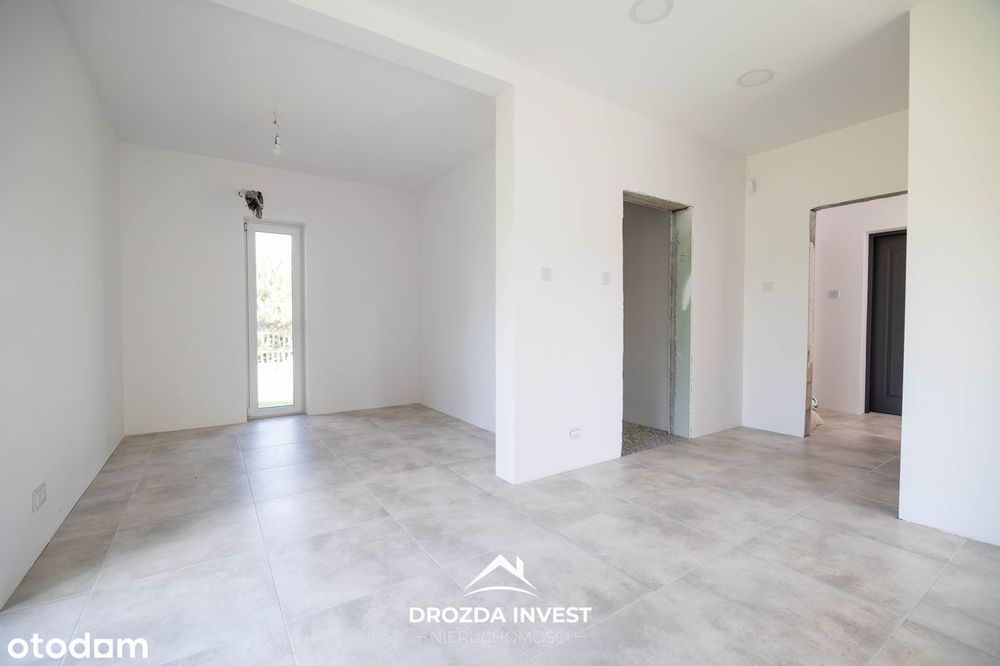 Nowoczesny dom 110 m² z dużą działką 1700 m² | 2023 | Wartkowice