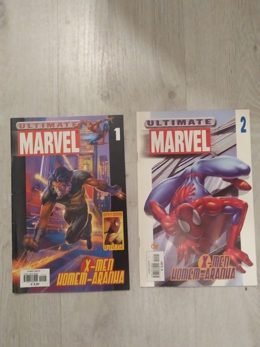 2 bandas desenhadas "Ulimate marvel"