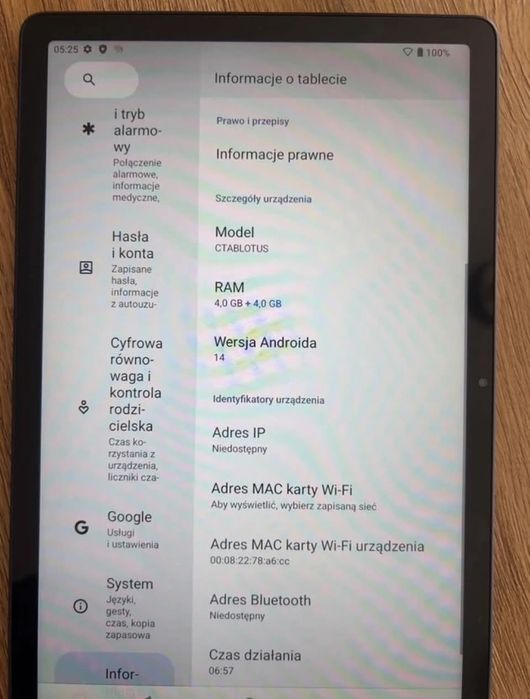 Tablet 11" Cepter TAB Lotus