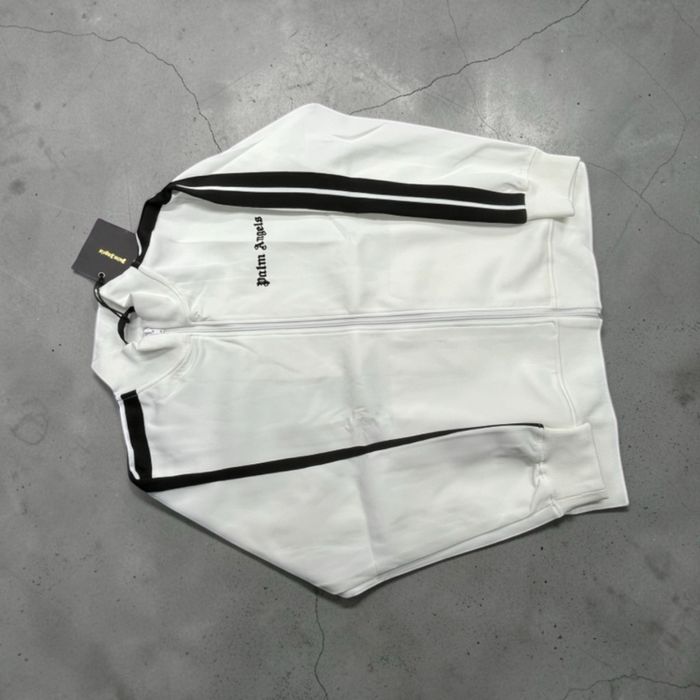 palm angels tracksuit s white