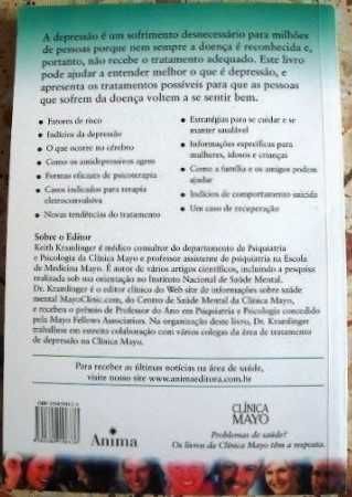 Keith Kramlinger - Depressão Pesquisada e Comentada pela Clínica Mayo