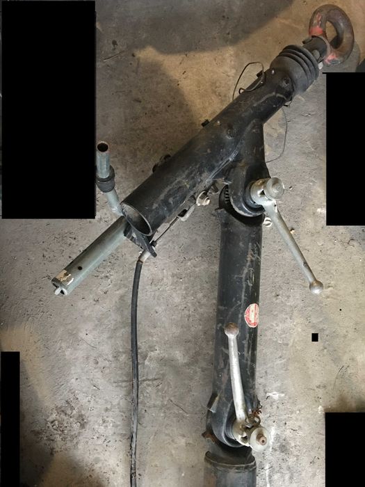 Dyszel łamany do przyczepy, przyczepki mocny, solidny marki Bradley