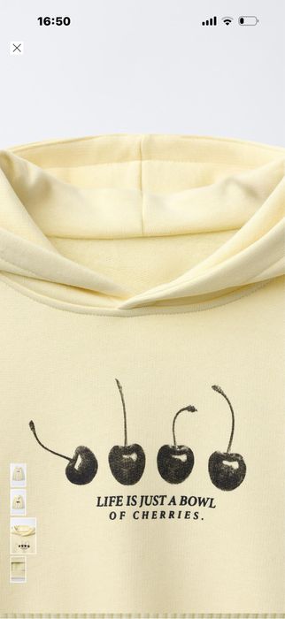 Худі з капішоном,фірми Zara,122 см