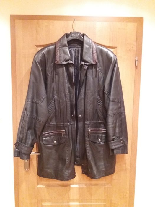 Kurtka skórzana męska