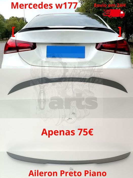 Aileron lip de Mala Mercedes V177 Sedan / Limousine A35 AMG