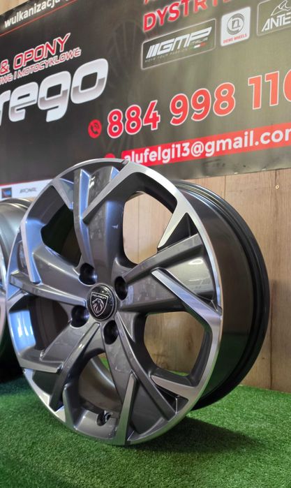 Nowe alufelgi PEUGEOT 17x4x108 - 2008, 3008 ,208, 307, 308