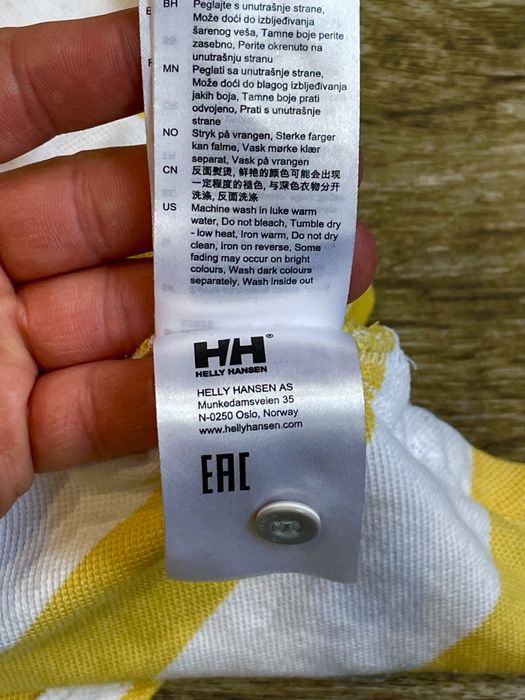 Męska koszulka Żeglarska HELLY HANSEN roz S 100 procent Bawełna