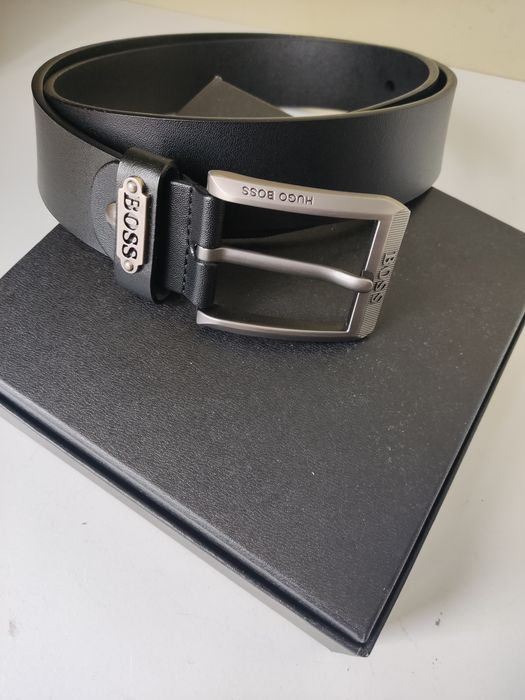 Pasek męski Hugo boss nowy, skóra naturalna